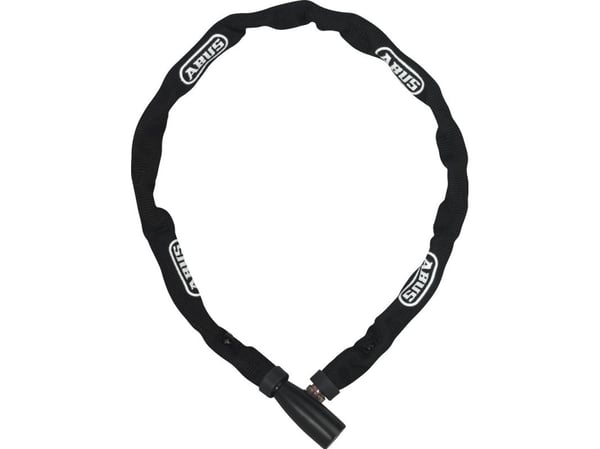 ABUS 0048270, Ketjulukko, Musta, Terästä, Karkaistu teräs, Avain, 600 mm
