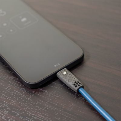 OEHLBACH Flex Charge CC, 1 m, USB C, USB C, 0,48 Gbit/sek, blå, svart