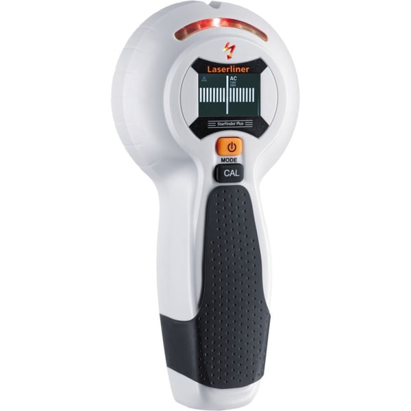 Laserliner StarFinder Plus, Strömförande kabel, Trä, Metall, Svart, Vit, 4 cm, 4 cm, 6LR61, 9 V