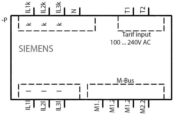 Siemens 7KT1667, Virta, kWt, 361 g