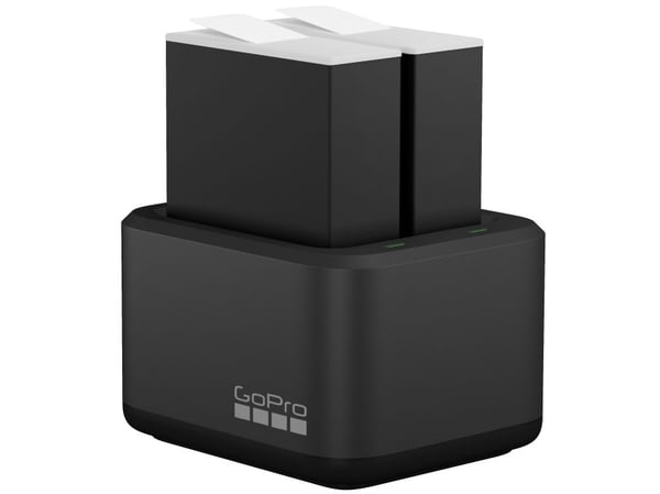 GoPro kaksoisakkulaturi, 2 Enduro-akkua, 1720 mAh, HERO11/10/9 Black