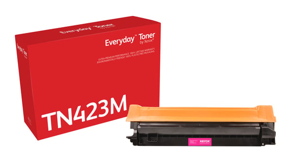 EverydayTM Magenta Toner by compatible with Brother TN-423M, High capacity, 4000 sivua, Magenta, 1 kpl