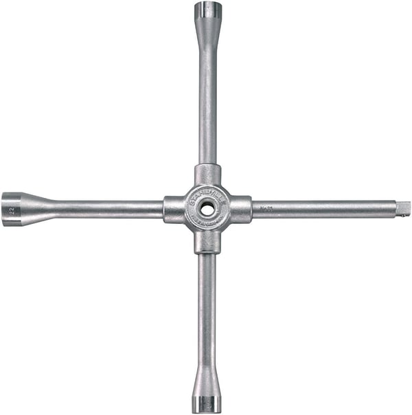 Stahlwille 1/2" stjernenøkkel, 17x19x22mm, for personbiler