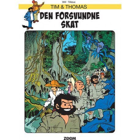 Tim & Thomas: Den forsvunnede skatten | Will, Tillieux | Språk: Dansk