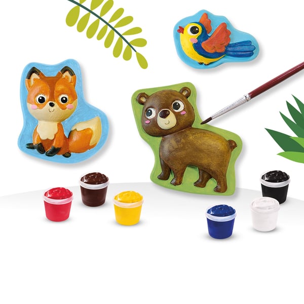 SES Creative 01134, Gipsgjutnings-/målarkit för barn, 5 År, Multifärg