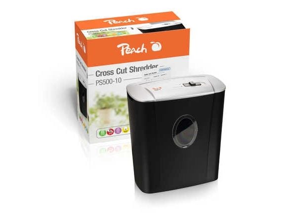 Peach PS500-10, Ristiinleikkaava, 22 cm, 4 x 52 mm, 11 L, 80 arkkia, 72 dB