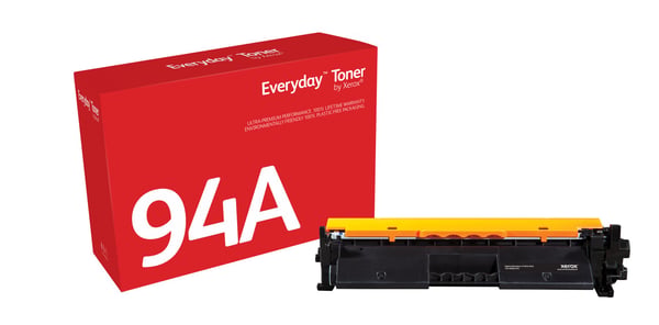 EverydayTM Mustavalko Toner by compatible with HP 94A (CF294A), Standard capacity, 1200 sivua, Musta, 1 kpl