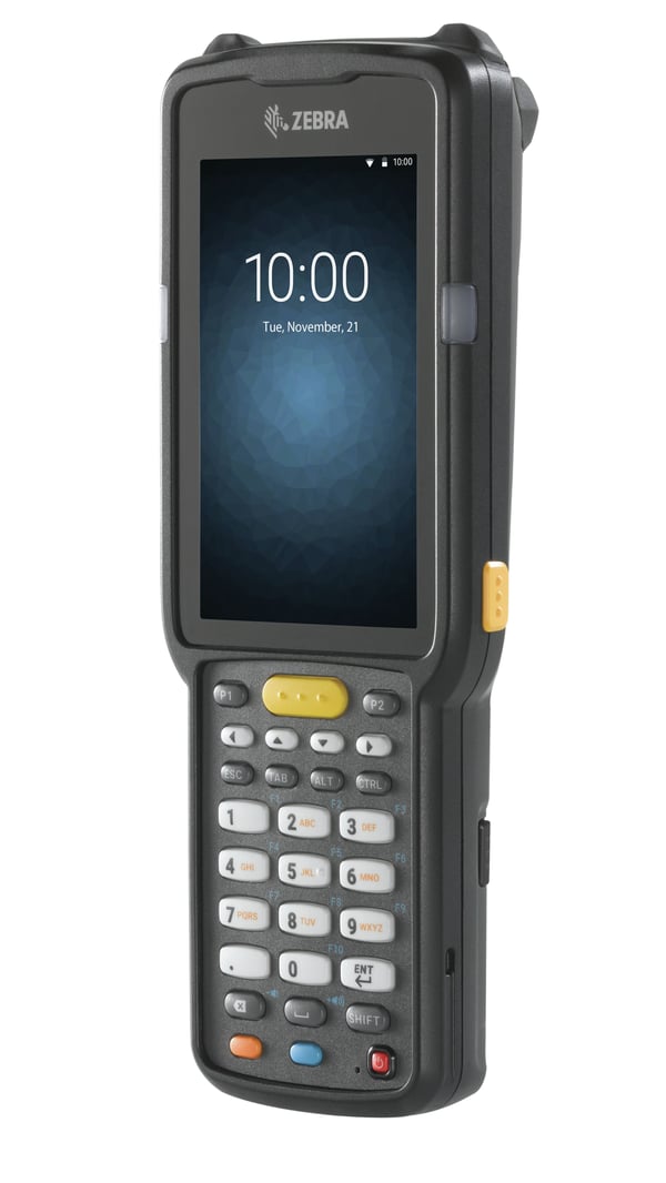 Zebra MC3300x - Handdator - ruggad - Android 10 - 32 GB - 4" färg (800 x 480) - streckkodsläsare - (laser) - USB-värd - microSD-kortplats - Wi-Fi 5...