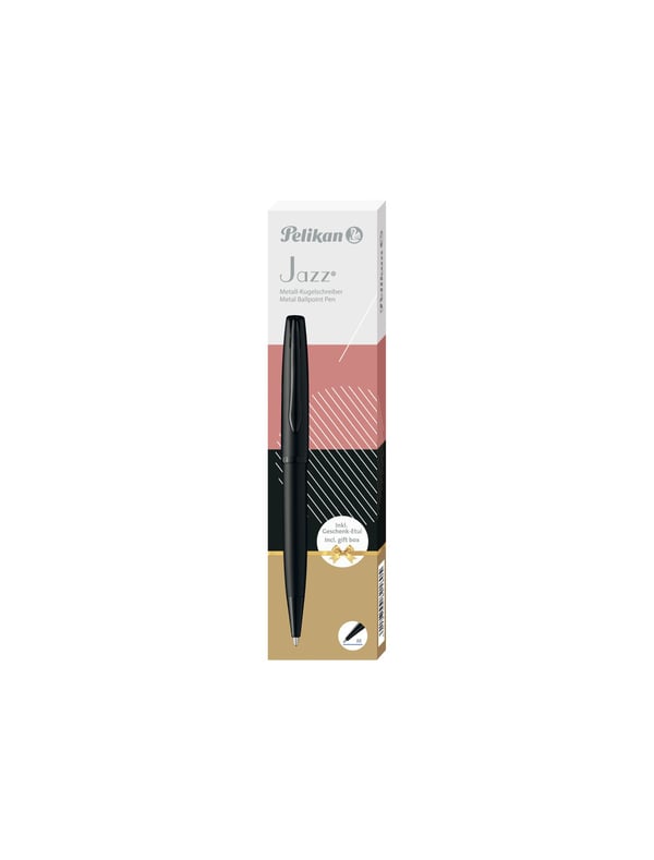 Pelikan Jazz Noble Elegance K36, Klipsi, Kuulakärkikynä kiertomekanismilla, Uudelleentäytettävä, Sininen, 1 kpl, Keskikokoinen