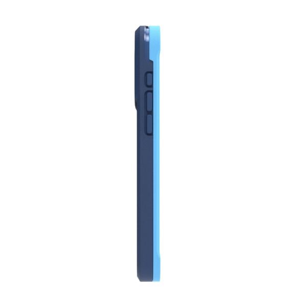 ZAGG Rainier Snap - Baksidedeksel for mobiltelefon - robust - stativ + kamerakontrollknapp - MagSafe-samsvar - grafen - kobaltblå horisont - for Ap...