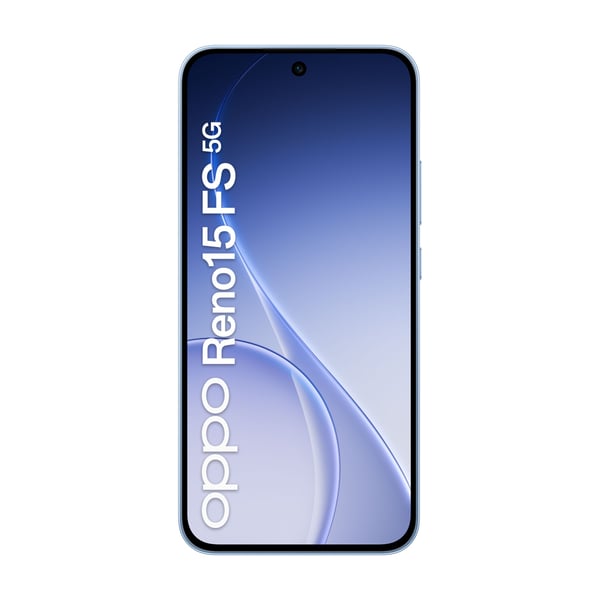 OPPO Reno15 FS 5G-smarttelefon 512 GB, blå