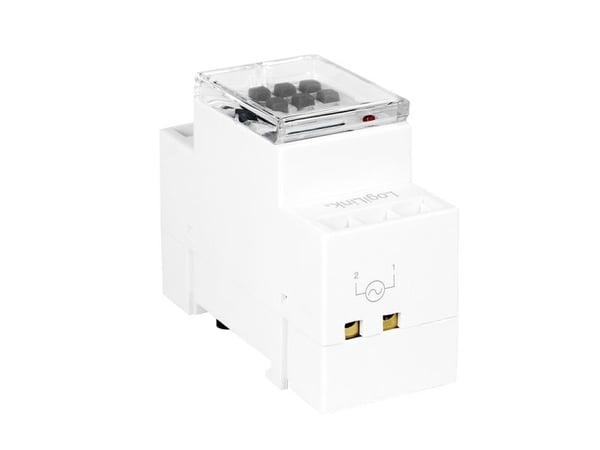 LogiLink ET0010, Daglig timer/veckotimer, Vit, Digital, LCD, Knappar, 16 dagar