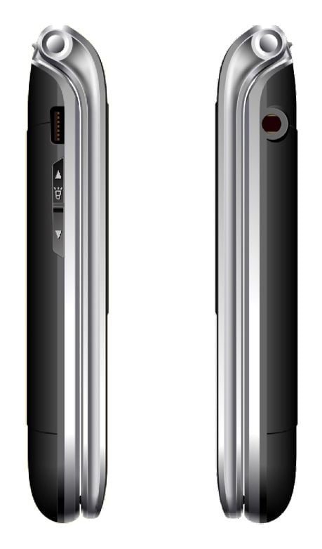 Beafon SL605 LTE, Simpukka, Yksittäinen SIM, 6,1 cm (2.4"), 1,3 MP, 1050 mAh, musta