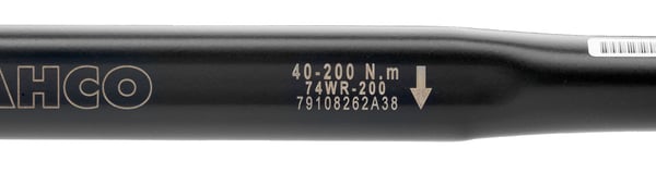 Bahco 74WR-400 momenttiavain 80-400 Nm ±3 % 3/4"