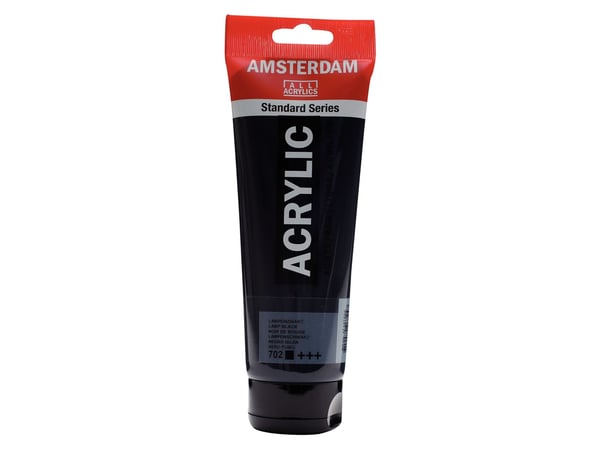 Amsterdam Standard Series akryl-rör – lamp black 702