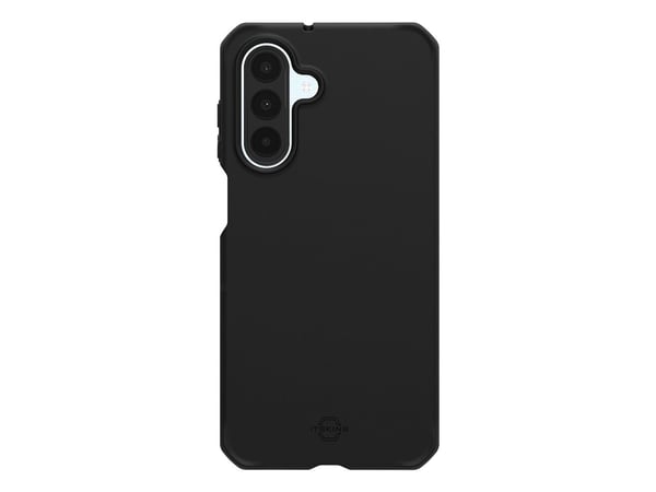 Mobilis SPECTRUM_R - Bagsidecover til mobiltelefon - grov - antimikrobiel, 100 % genbrugt - Impacthane - sort - for Samsung Galaxy A26