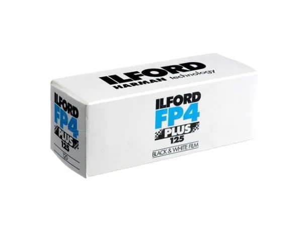 Ilford FP4 Plus - Sort/hvid-filmi - 120 (6 cm) - ISO 125