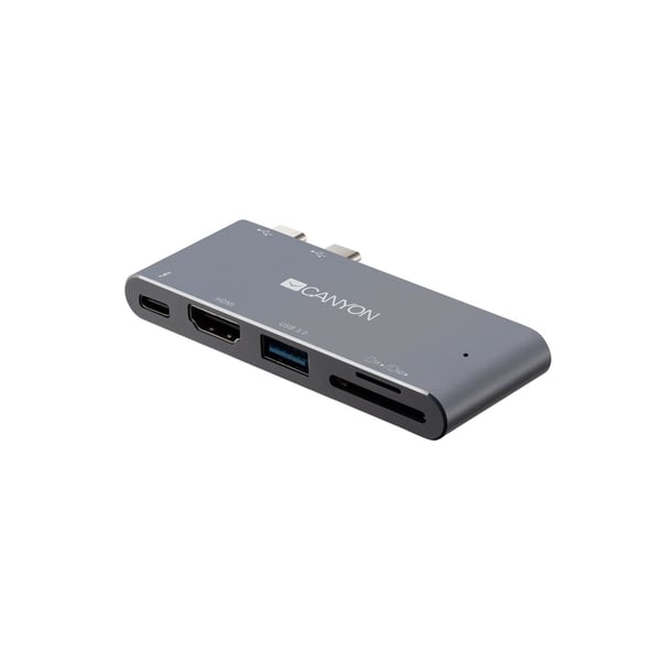Canyon CNS-TDS05DG - Dokkingstasjon - USB-C - 5-spors - HDMI