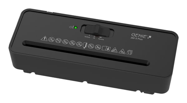 Genie 260 S Plus, Längsgående skärning, 22 cm, 72 dB, 2200 mm/min, 6 ark, P-2
