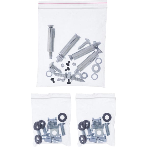 InLine 19105B, hylly, musta, 10 kg, 2U, -40 - 85 °C, -40 - 80 °C, -40 - 80 °C