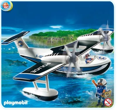 Playmobilfigur City Action 4445 Polis hydrofoil