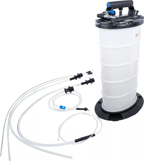 BGS technic Air Brake Bleeding and Oil Extraction Unit - pneumatic and manual, 5,33 kg