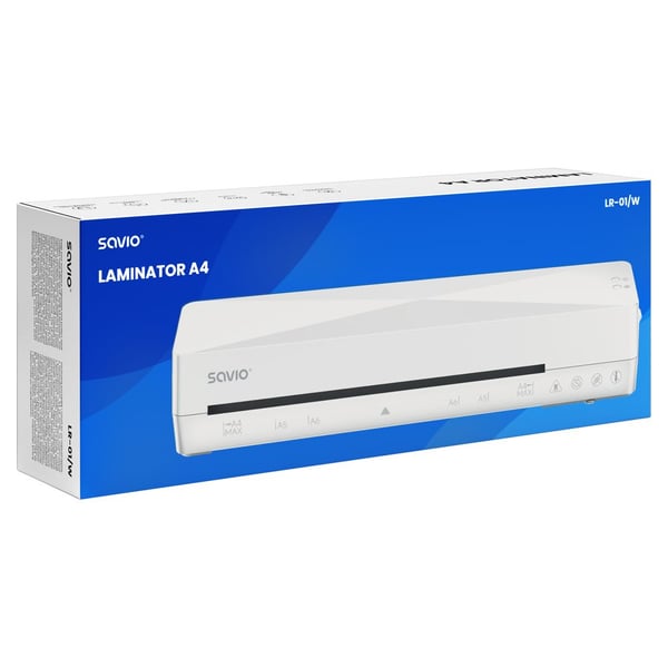 Savio LR-01/W Kald-/varmlaminator 320 mm/min Hvit