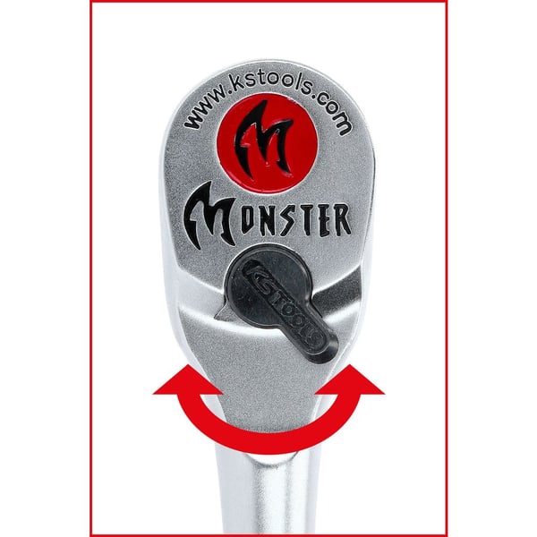 kS TOOLS Monster 1/2" teleskooppisuutin Monster 1/2" Teleskooppisuutin