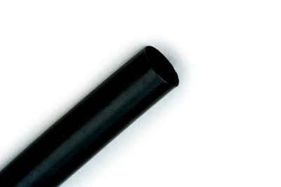 3M TE100045802, Kutistesukka, musta, 100 cm, 1,5 mm, 0,5 mm, 120 °C