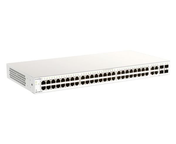 D-Link Nuclias Cloud-Managed DBS-2000-52 - Switch - 48 x 10/100/1000 + 4 x kombo-SFP