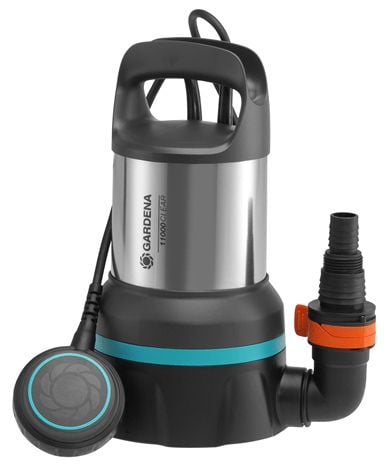 Gardena 9032-20, 450 W, AC, 0,7 bar, 11000 l/h, IPX8, Musta, Hopea