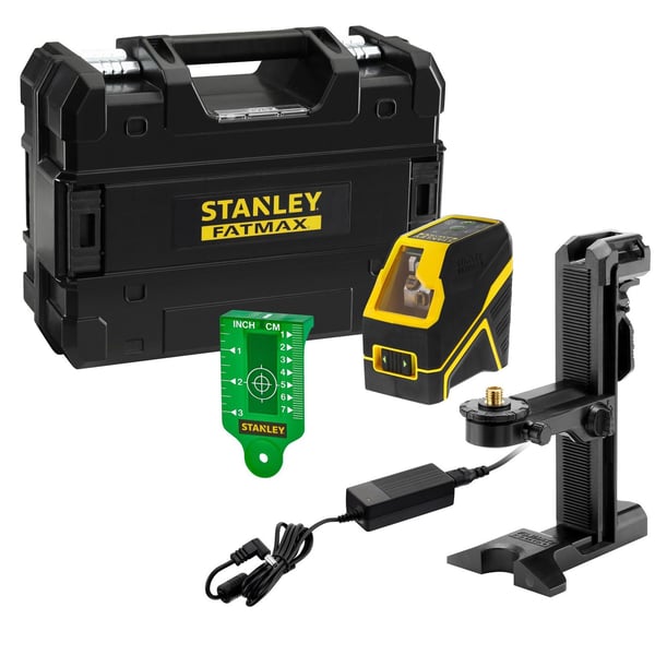 Stanley FMHT77595-1, 30 m, 3 mm/m, 50 m, 5 s, Vaaka/Pysty, Vihreä