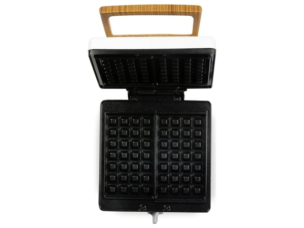 DOMO DO9274W Våffeljärn, 1400W, 2 stora våfflor, temperaturreglering
