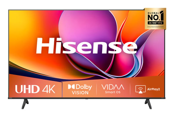 Hisense 75A6Q -televisio, 75 tuumaa, 4K UHD, älytelevisio, valkoinen