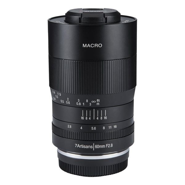 7Artisans 60mm f/2.8 APS-C, Makroobjektiv, 8/7, Canon RF