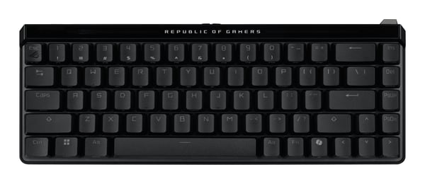 ASUS ROG Falchion Ace HFX - Tastatur - 65% - compact - med berøringspanel - bakgrunnsbelyst - USB - tastsvitsj: ROG HFX Magnetbrytere - svart