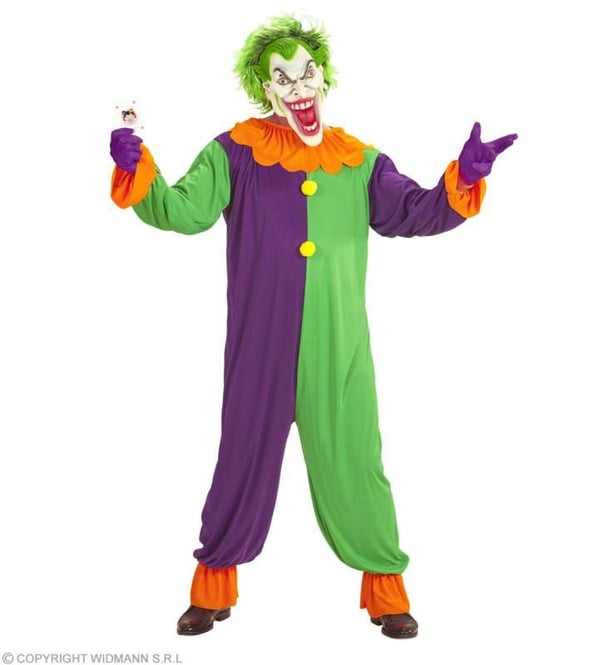 Ond Joker-maskeraddräkt