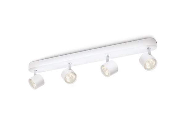 Philips myLiving STAR - Takspotlight - LED - 4 innganger - 18 W - 2700 K - hvit