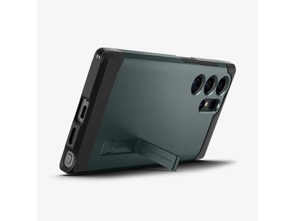 Spigen Tough Armor, Omslag, Samsung, Galaxy S24 Ultra, 17,3 cm (6.8"), Grön