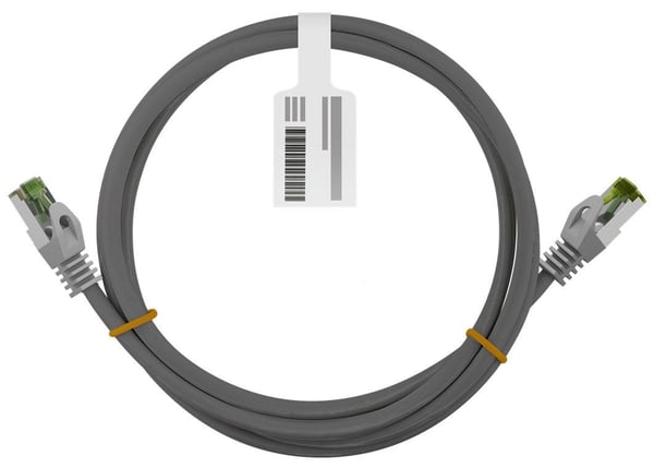 Goobay 61119, 7,5 m, Cat8.1, S/FTP (S-STP), RJ-45, RJ-45, Grå