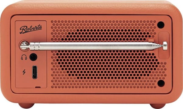 Roberts Radio Revival Petite 2, Bärbar, Digital, DAB, DAB+, FM, 3,5 mm, Orange, Batteri