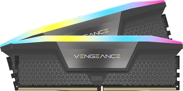 Corsair Vengeance RGB RAM 32 GB CMH32GX5M2E6000Z36 DDR5 6000 MT/s, grå