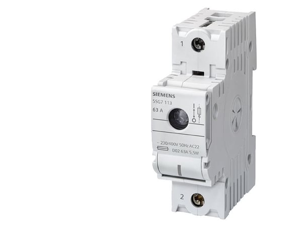 Siemens 5SG7113, 63 A, 230 V, 1P, Multifärg, 158 g, 80 mm