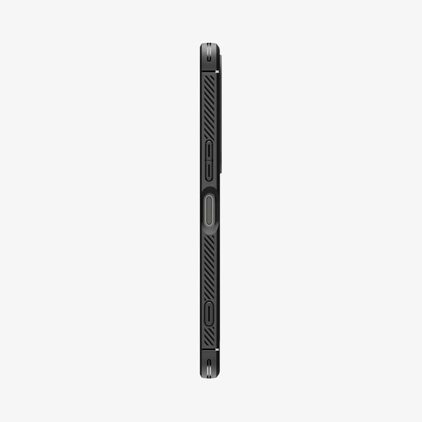 Spigen Rugged Armor - Bakdeksel for mobiltelefon - termoplastisk polyuretan (TPU) - matt svart