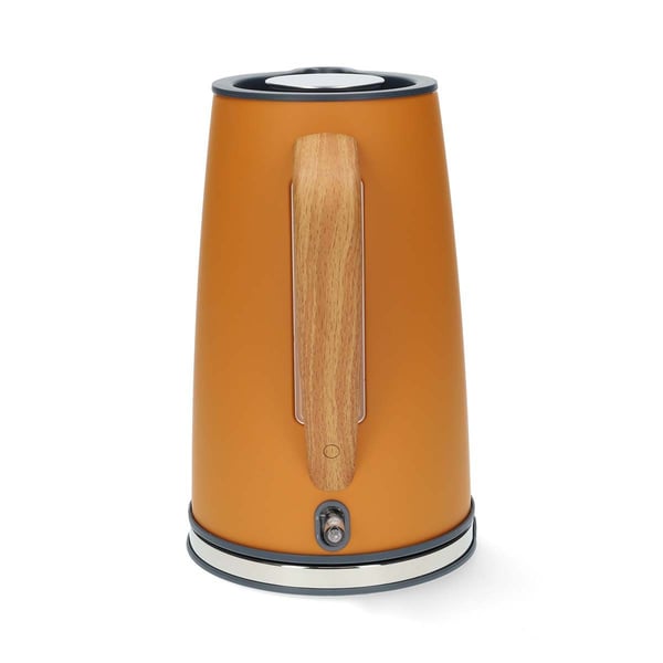 Nedis KAWK510EOR, 1,7 l, 2200 W, Orange, Stål, Vattennivå indikator, Sladdlös