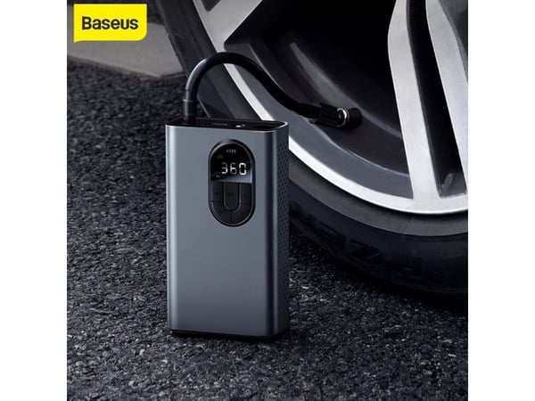 Baseus Energy Source, Bil, Grå, Akrylonitril-butadien-styren (ABS), Aluminium, Batteri, 5 timer, 40 mm