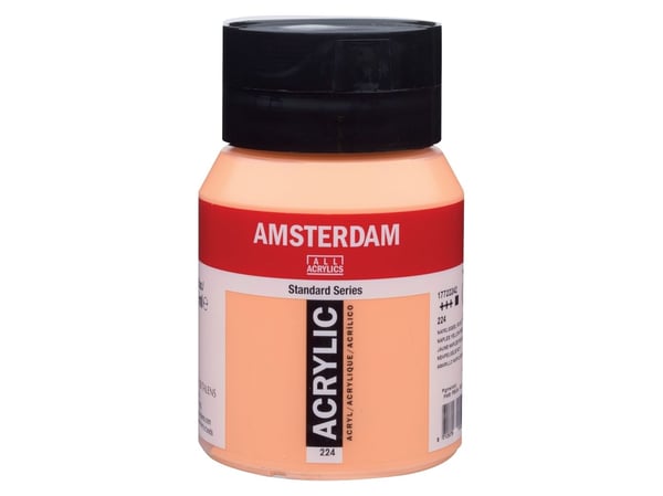 Amsterdam Standard Series akrylfärg i burk Naples Yellow Red 224
