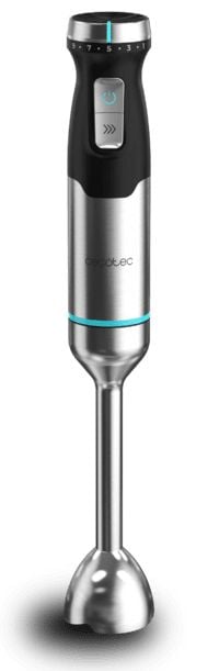 Cecotec Power Pulsar 2300MAX Cream&Crrush, Stavmixer, 2300 W, Svart, Rostfritt stål