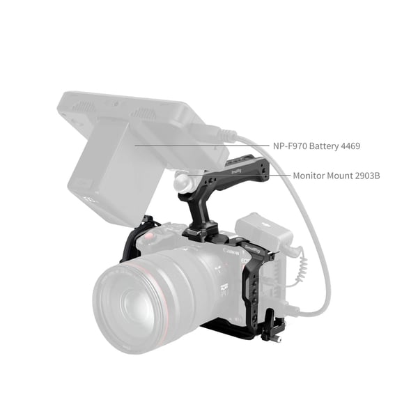 SmallRig 5809, 172,4 mm, 174,2 mm, 129,8 mm, 394 g, 155 mm, 228 mm