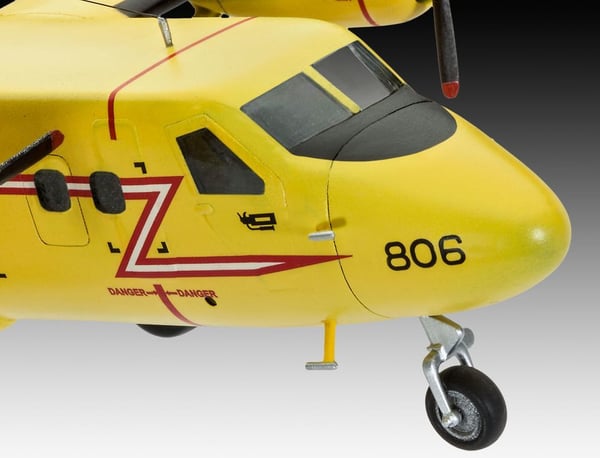 Revell DHC-6 Twin Otter, Luftfarkostmodell med fast vinge, Monteringssats, 1:72, De Havilland Canada DHC-6 Twin Otter, Plast, Mellanliggande
